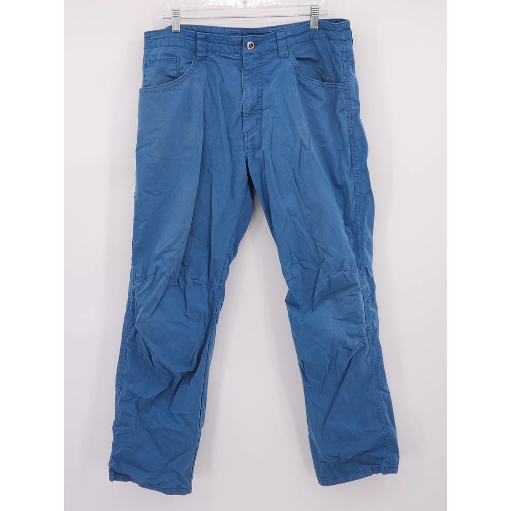Patagonia Men's Outdoor Blue Cotton Pants Size 36